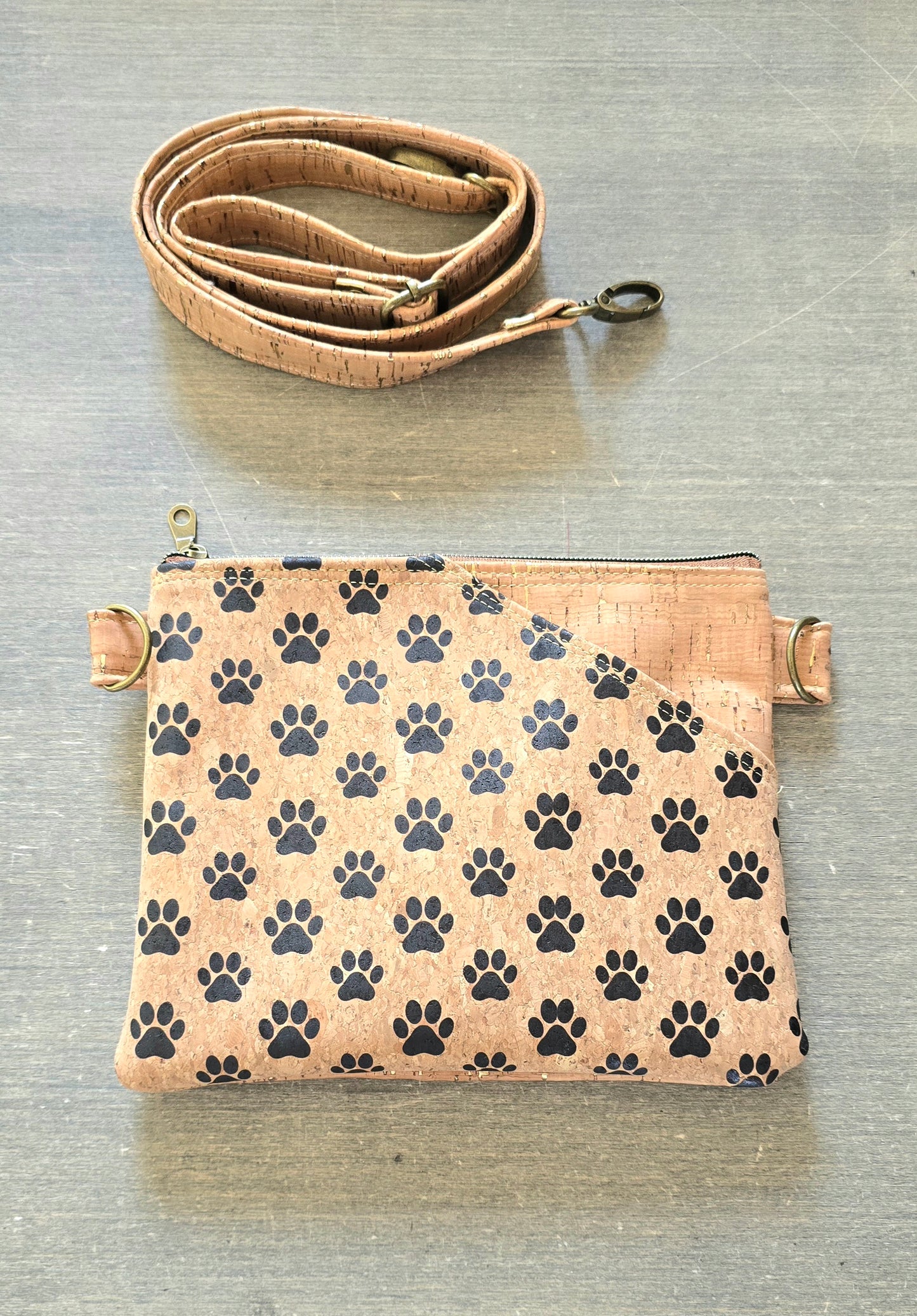 Puppy paw Crossbody Bag