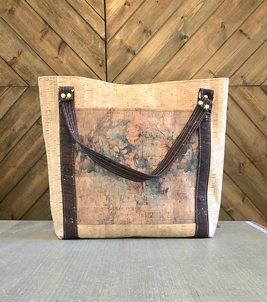 Large Cork Tote Bag