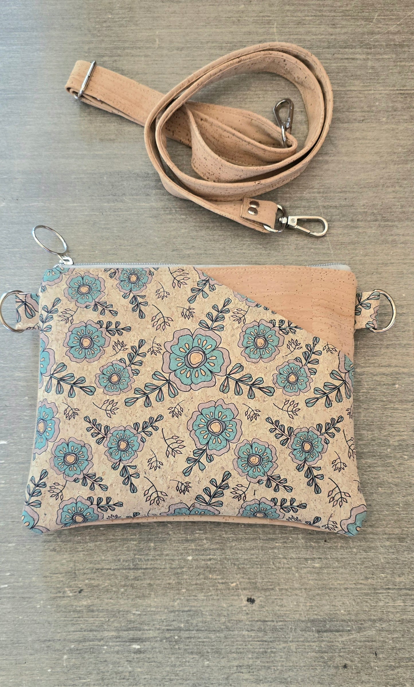 Crossbody Bag/ Floral Bag