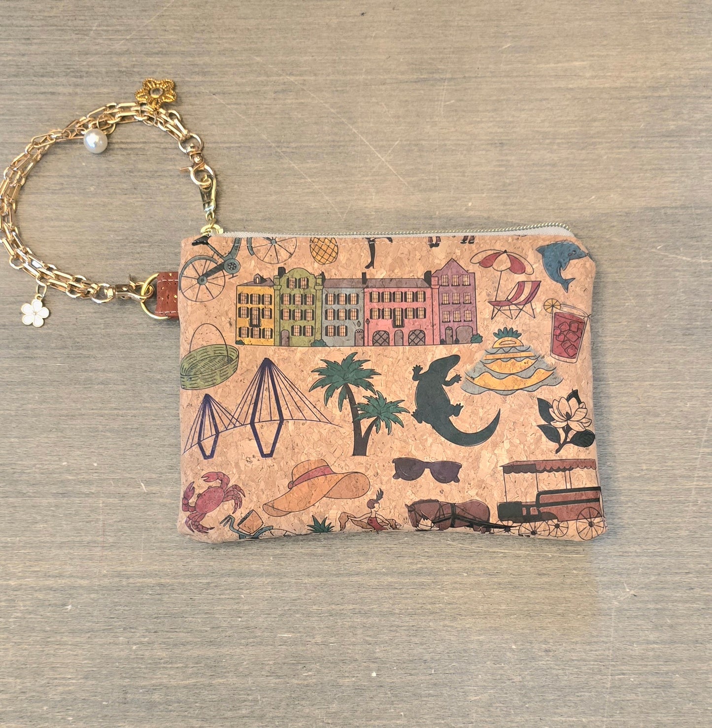 Charleston Wristlet bag