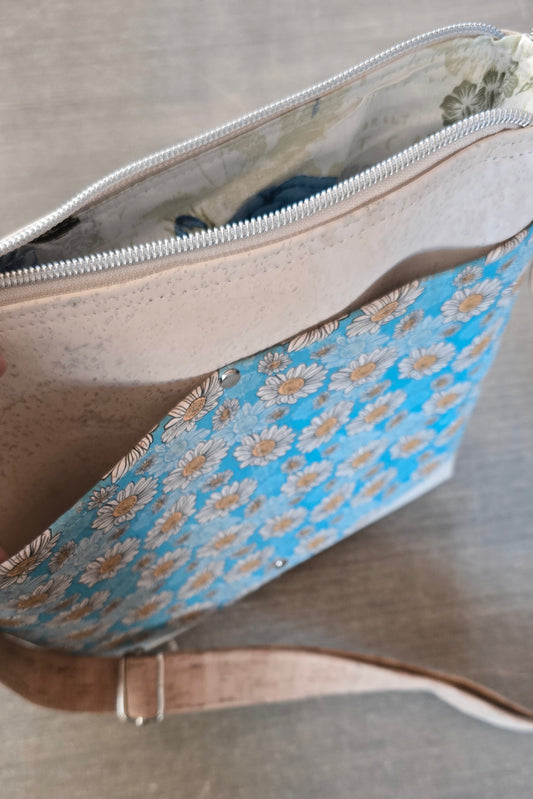 Daisy Cork Shoulder/Crossbody Bag