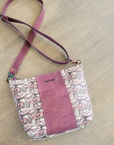 Owl Cork Crossbody Bag