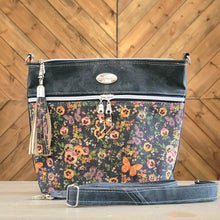 Floral Large Shoulder Bag/ Crossbody Bag