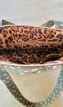 Leopard Cork Tote / Crossbody Bag