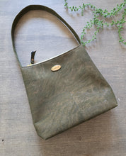 Olive Green Cork Shoulder Bag