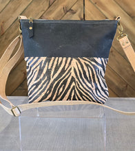 Zebra Cork crossbody bag