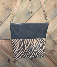 Zebra Cork crossbody bag