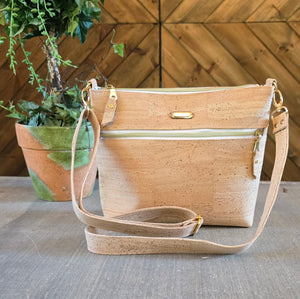 Natural cork Crossbody Bag