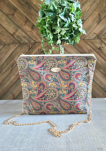 Paisley crossbody bag