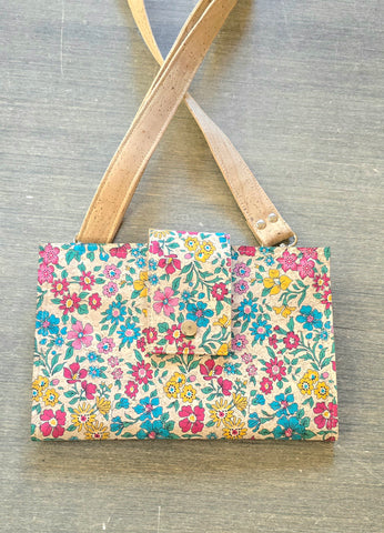 Floral Crossbody Wallet