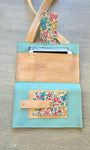 Floral Crossbody Wallet