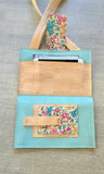 Floral Crossbody Wallet