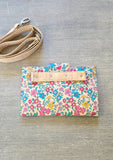 Floral Crossbody Wallet