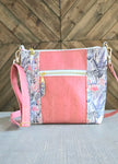 Zebras & Flamingos Shoulder/Crossbody  Bag