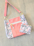 Zebras & Flamingos Shoulder/Crossbody  Bag