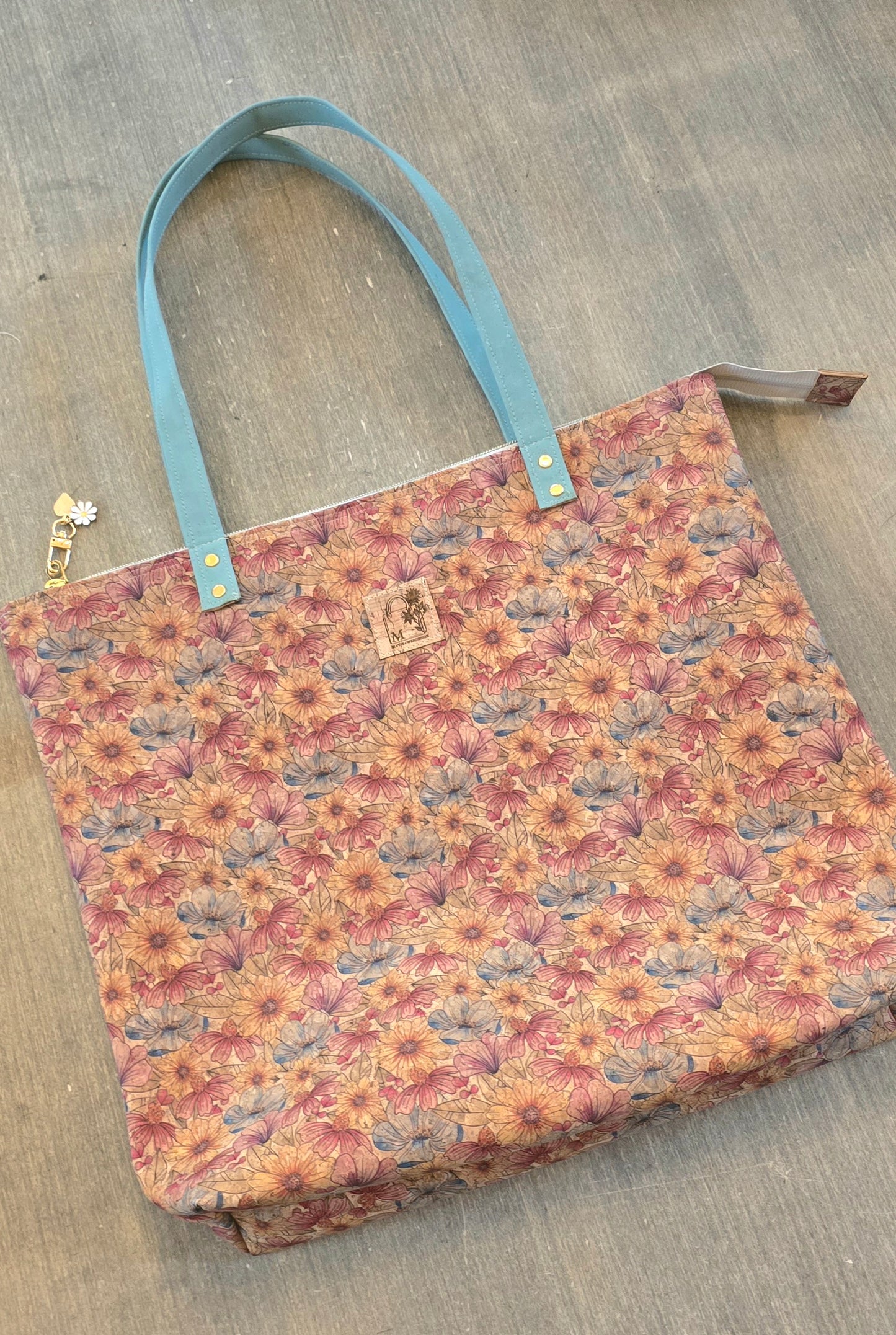 Extra Large floral tote