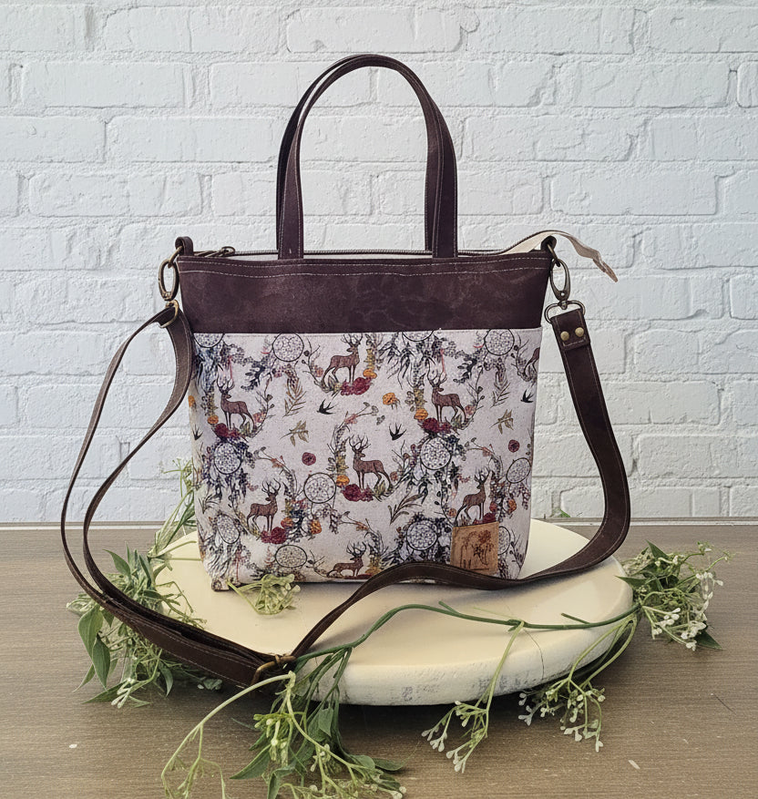 Wild Dream Catcher Cork Crossbody Bag