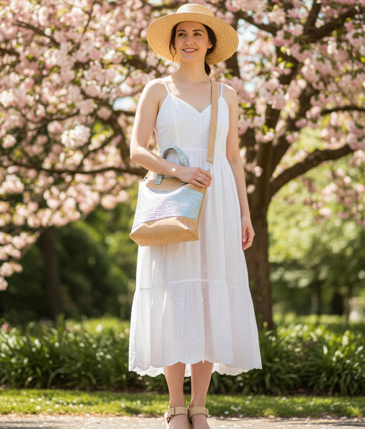Blue Crossbody Bag