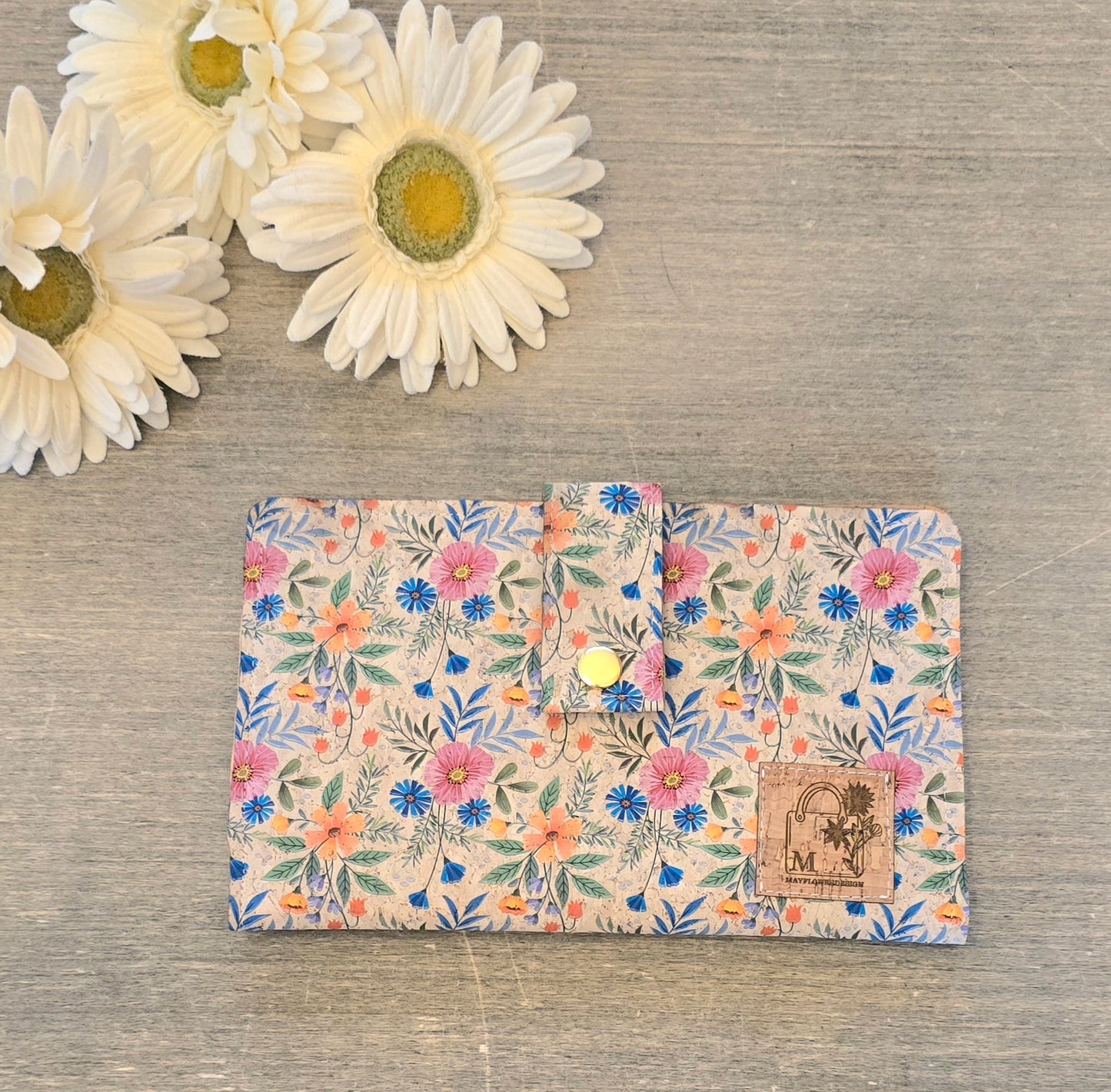 Spring floral wallet