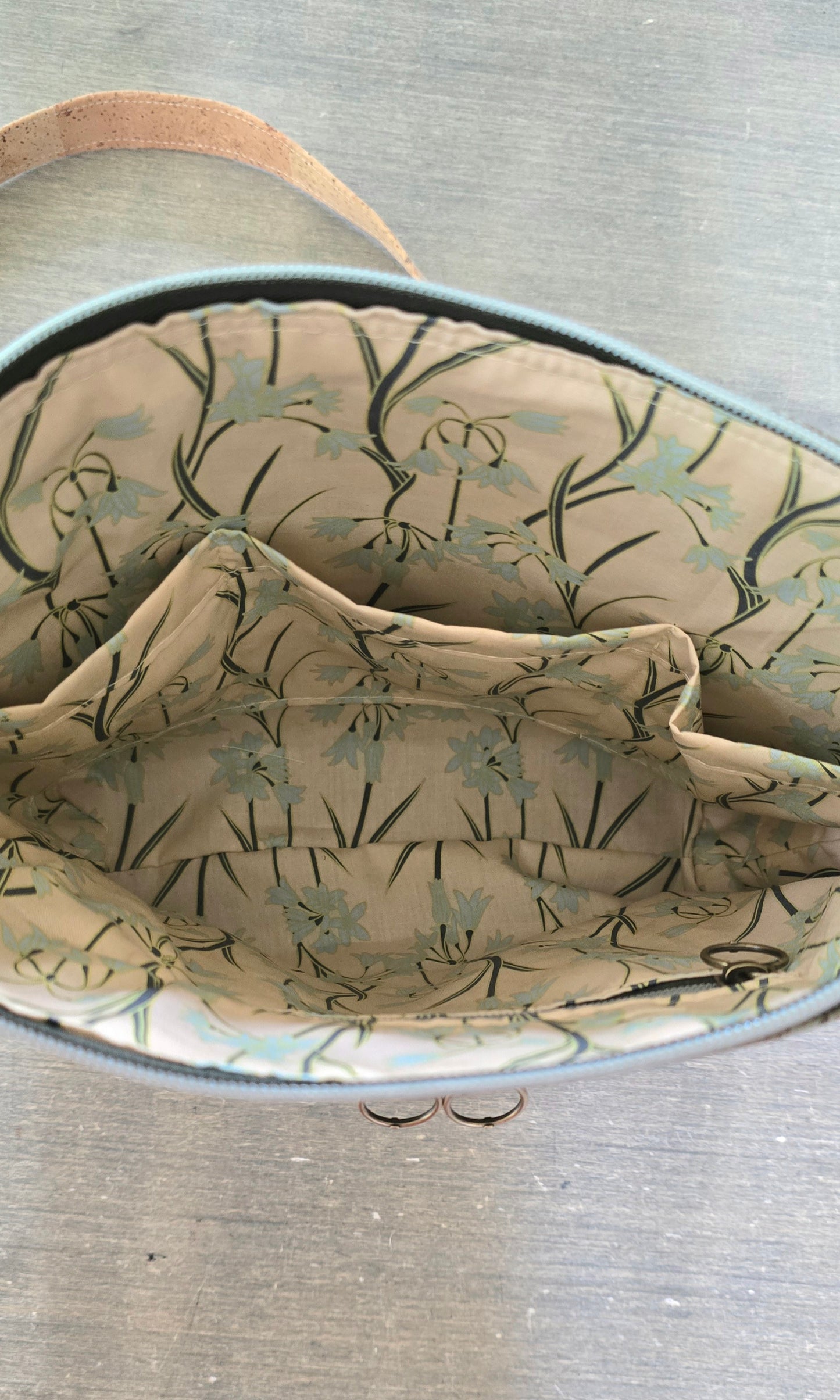 Green Cork Crossbody/Shoulder Bag
