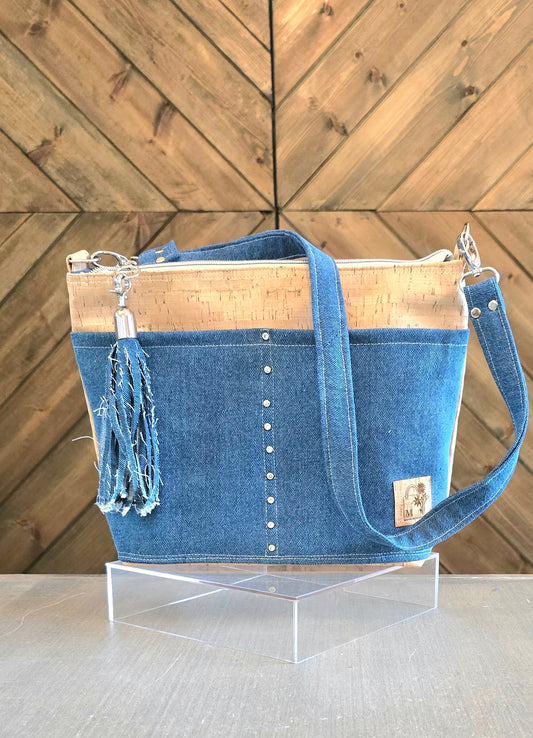 Denim Shoulder Bag