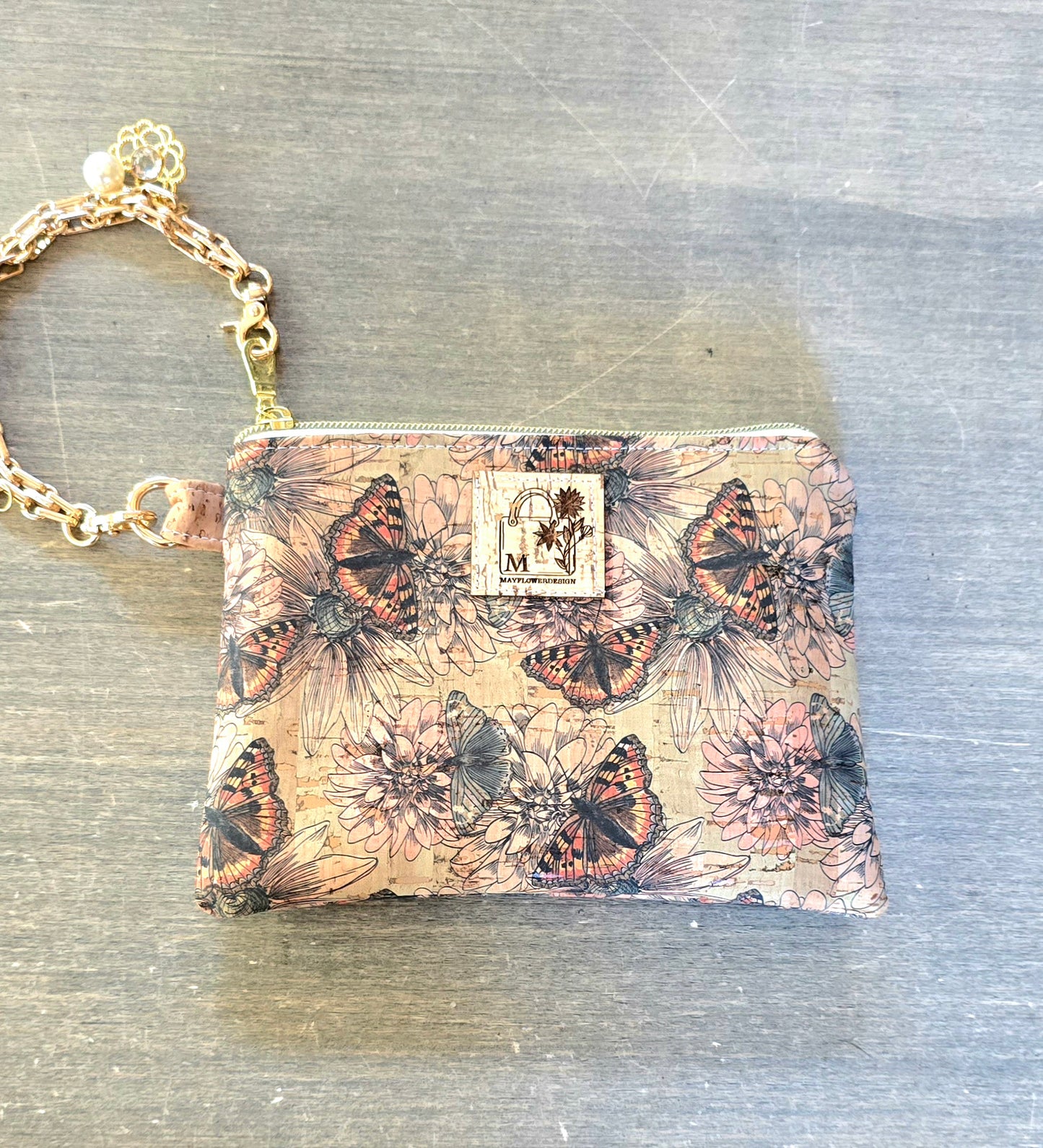 Butterfly 🦋 Wristlet Bag