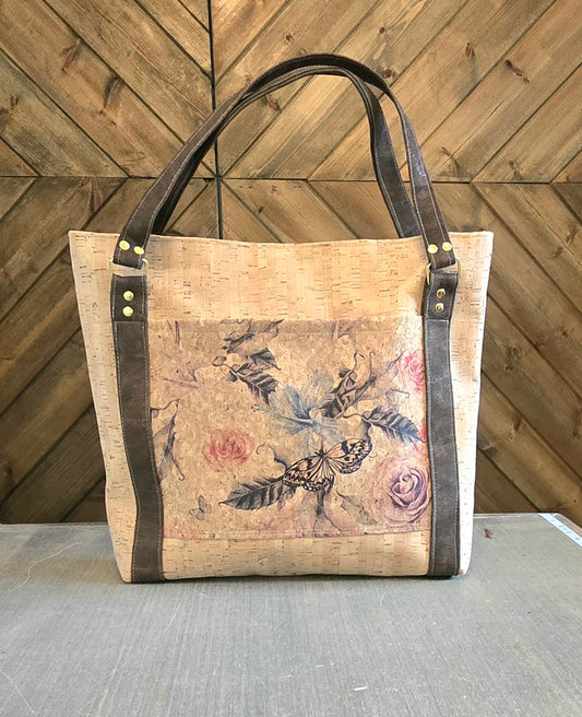 Large Cork Tote Bag