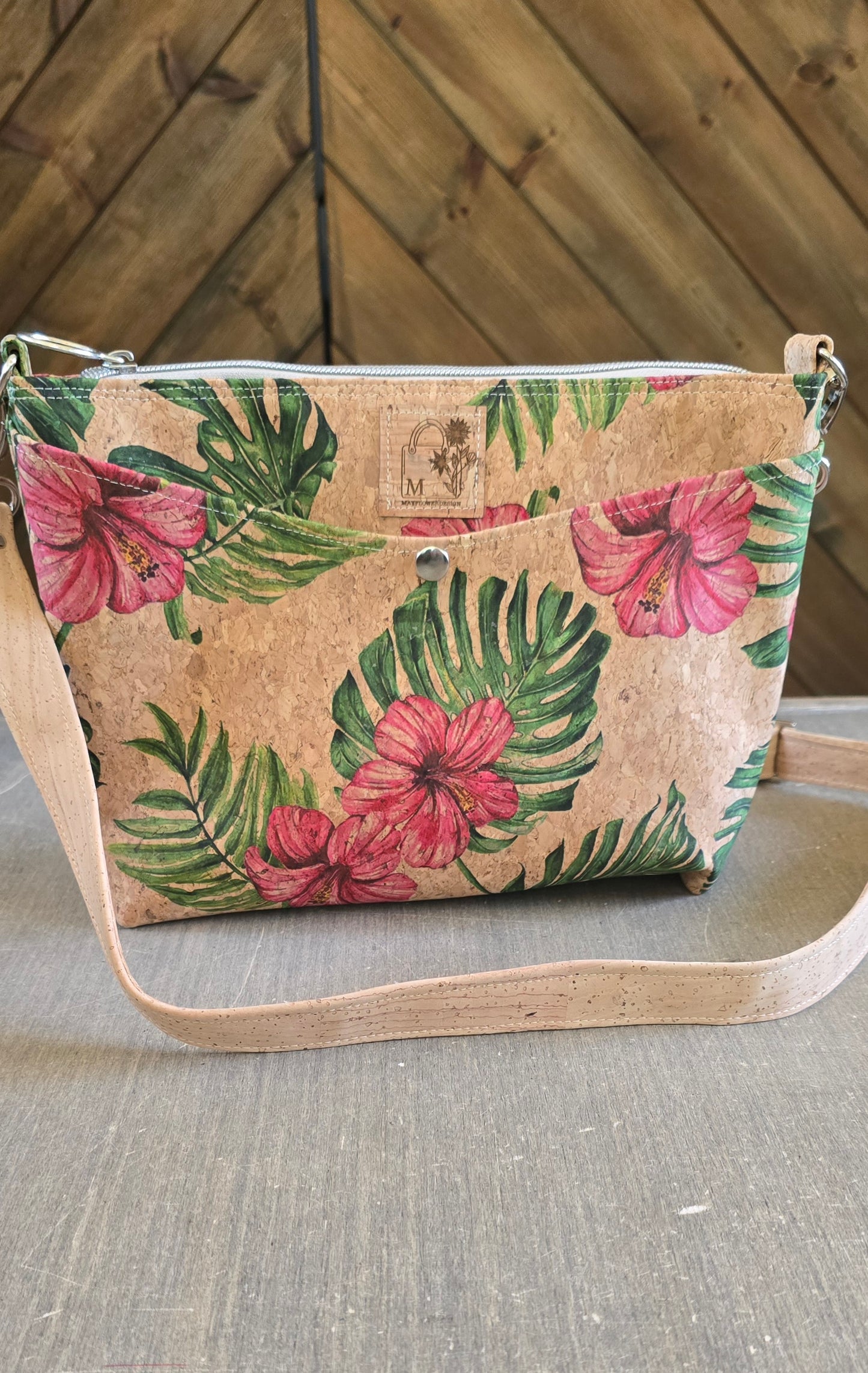 Monstera Crossbody Bag