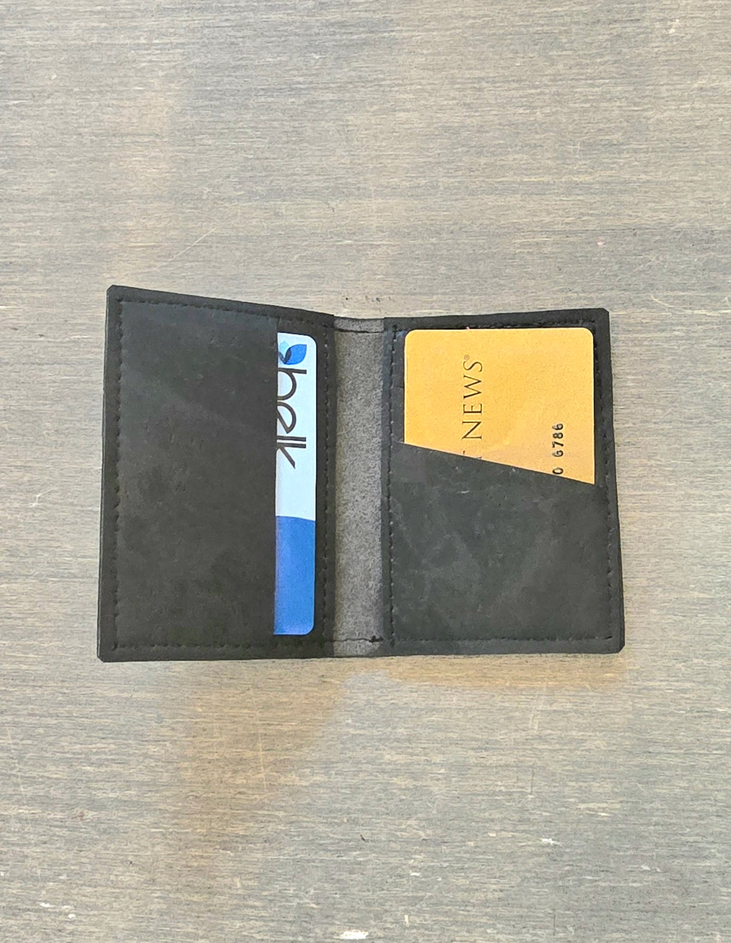 Black Cork Slim wallet