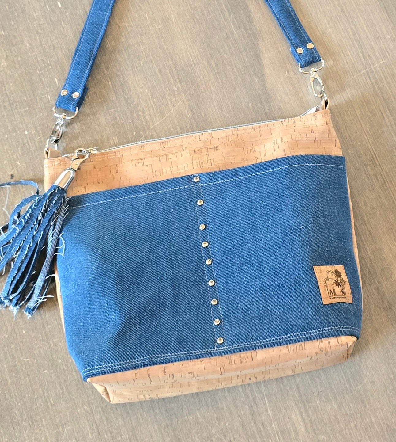 Denim Shoulder Bag