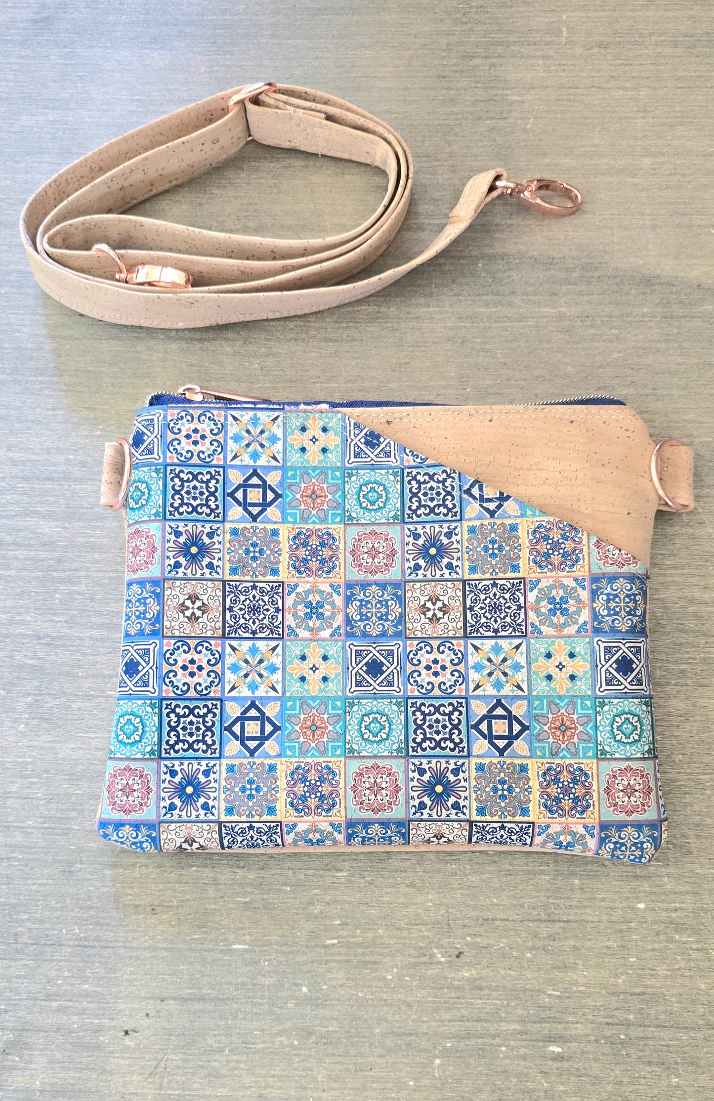 Portuguese Tile Crossbody Bag