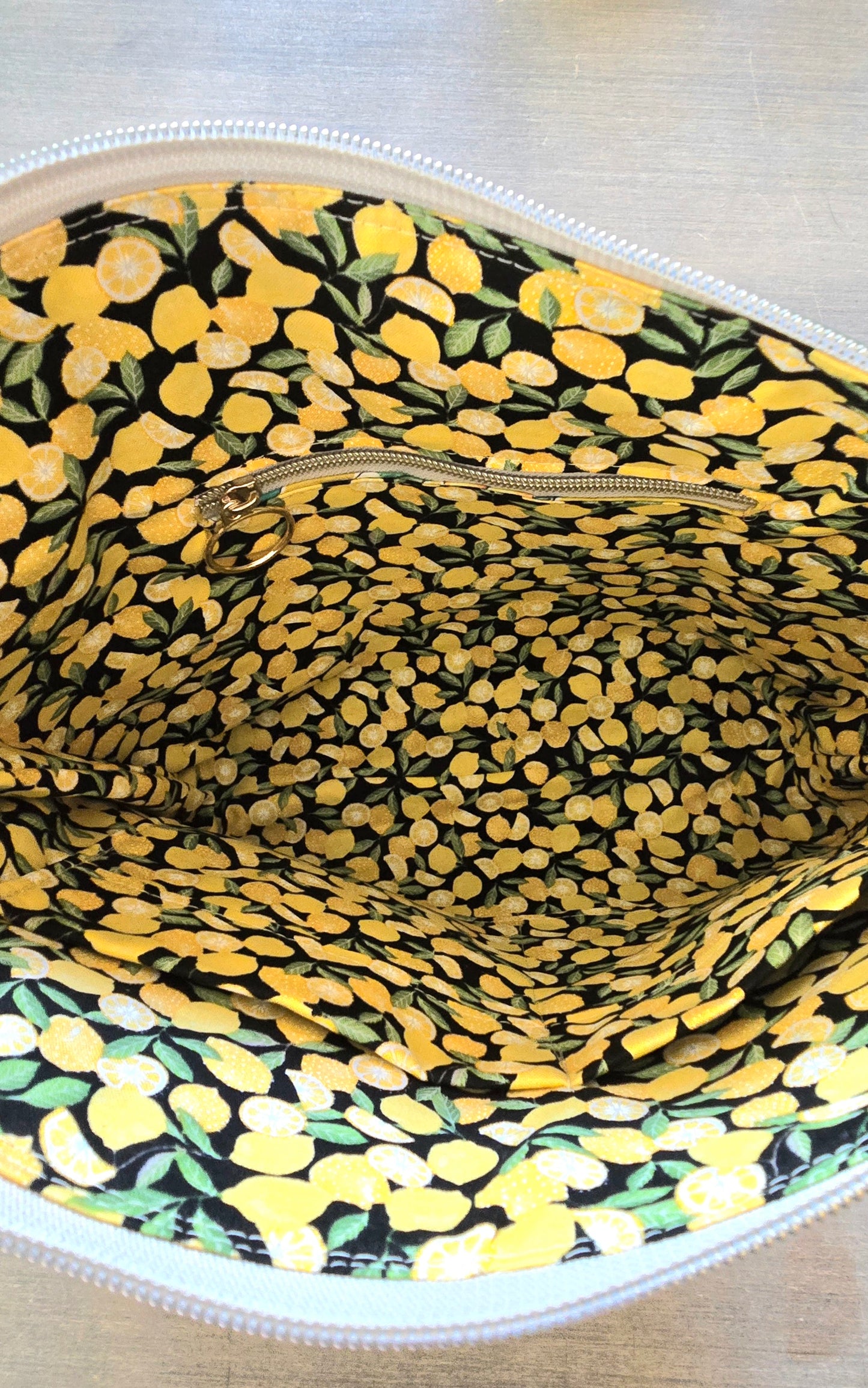 Lemon  Large Crossbody Bag