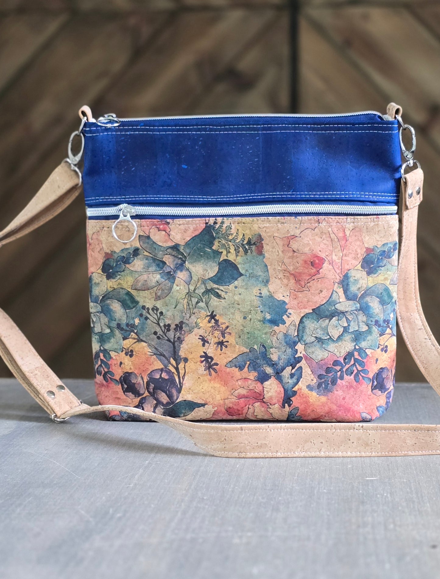 Watercolor Large Crossbody Bag