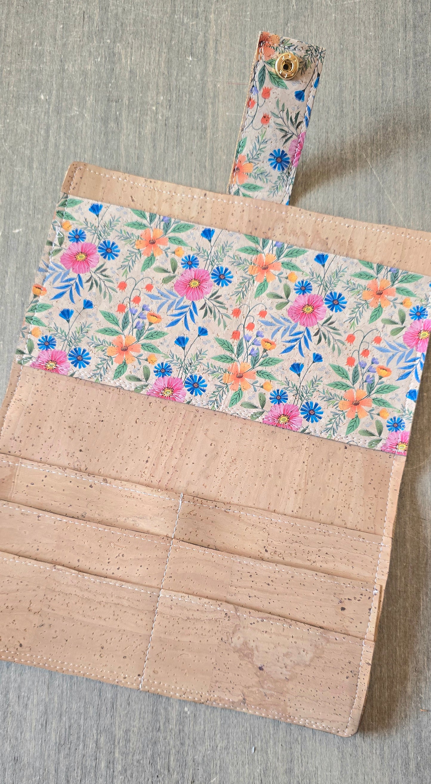 Spring floral wallet