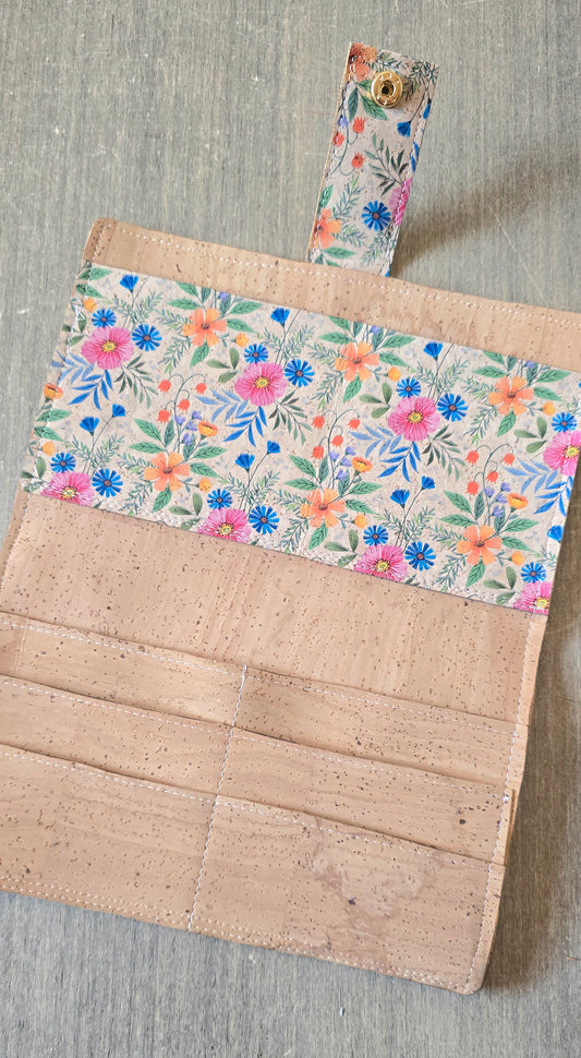 Spring floral wallet