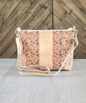 Flamingo Cork Crossbody Bag
