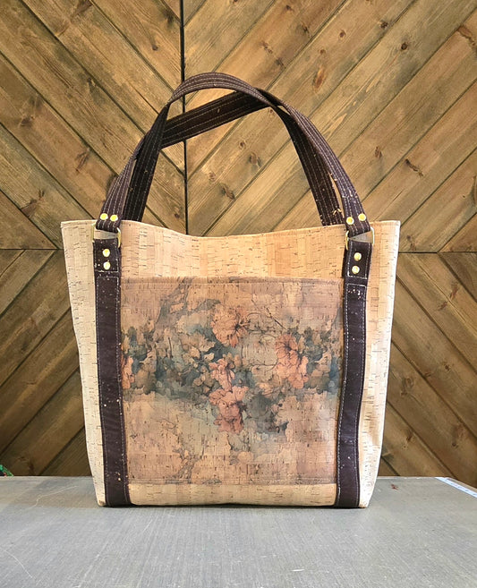 Large Cork Tote Bag