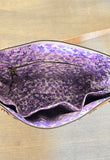 Purple Butterfly Shoulder/Crossbody Bag