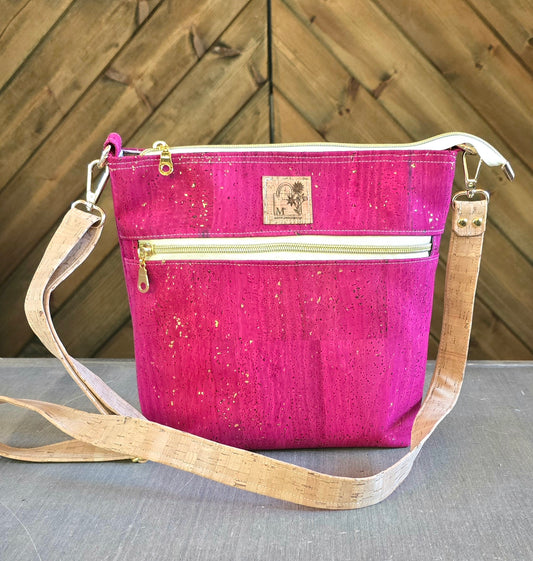 Hot Pink Crossbody Bag