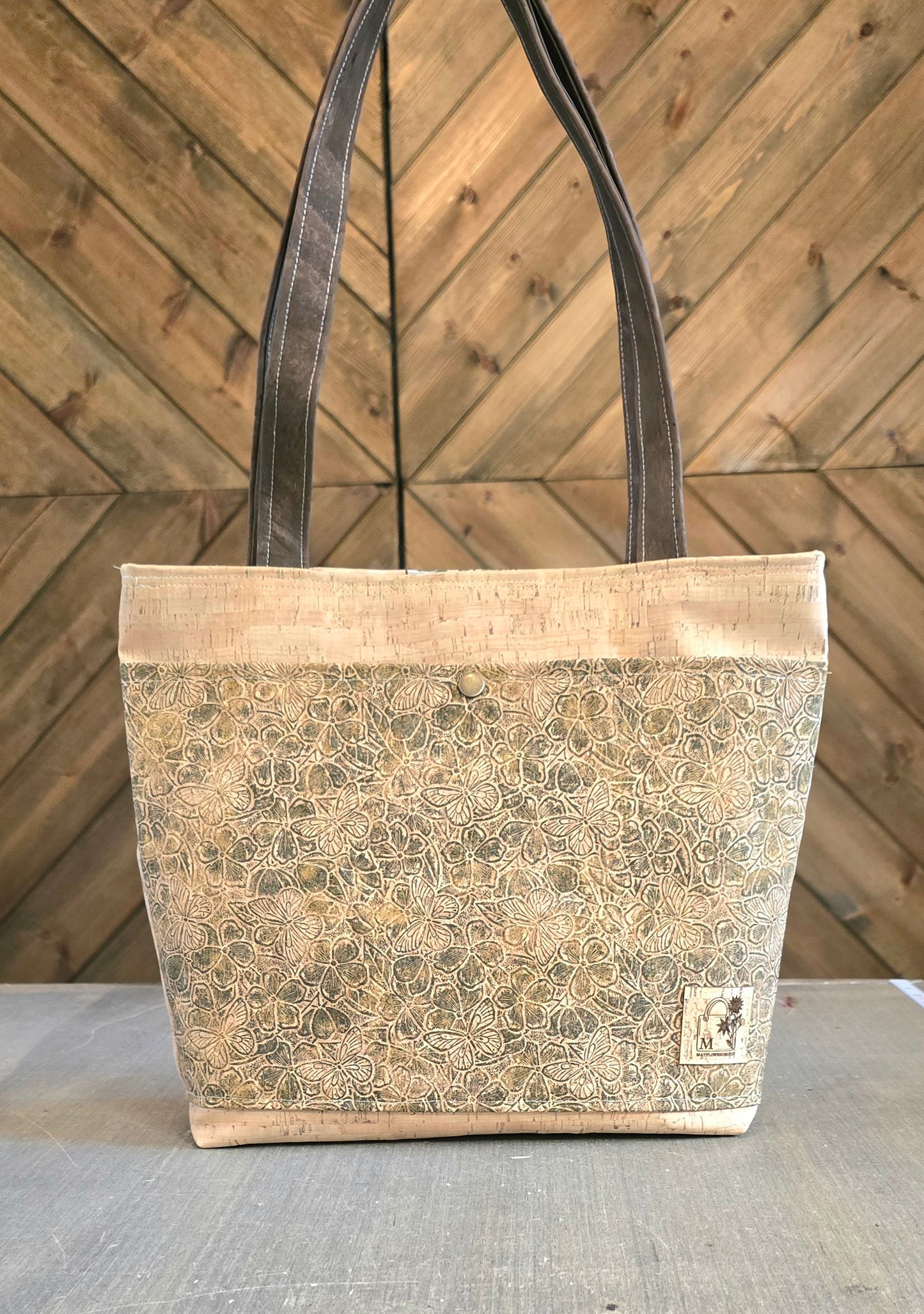 Cork tote bag