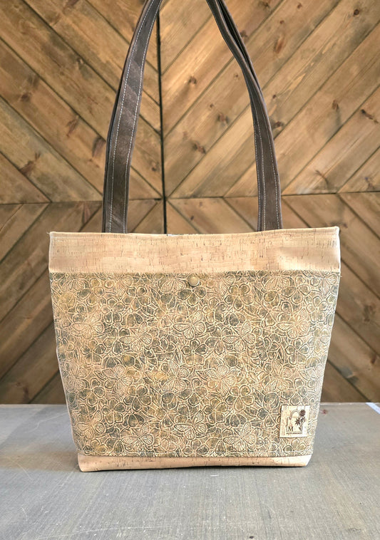 Cork tote bag