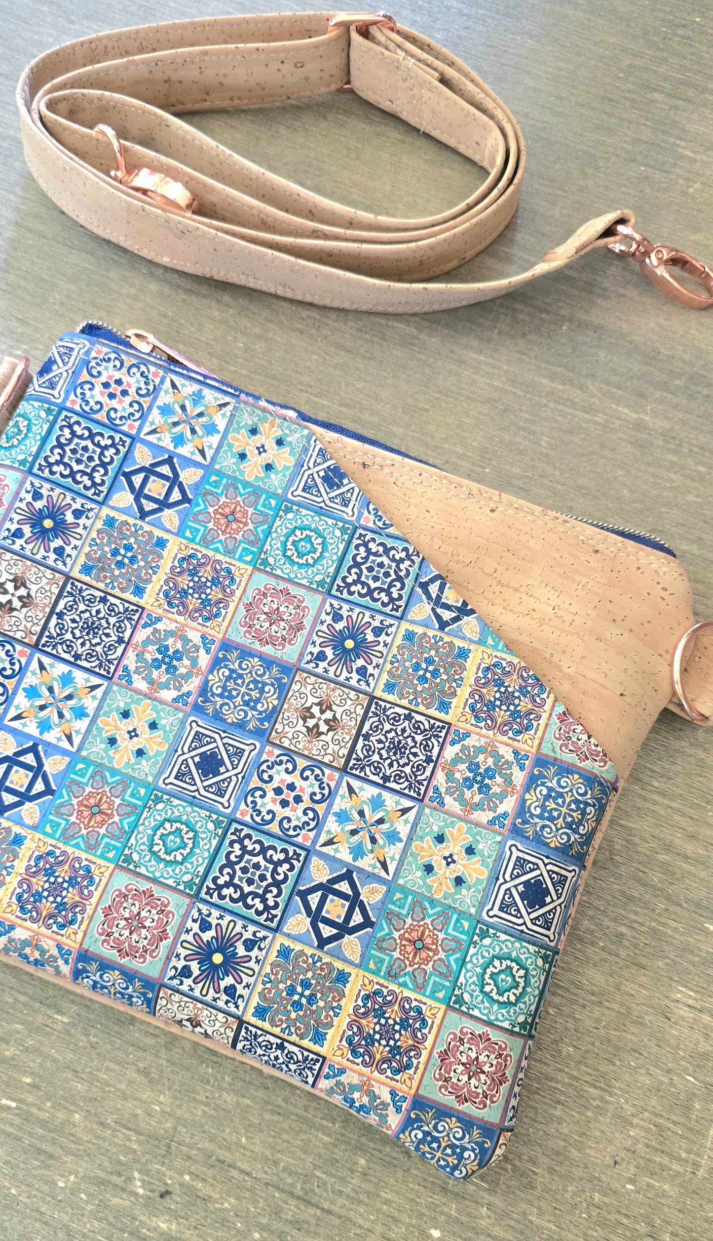 Portuguese Tile Crossbody Bag