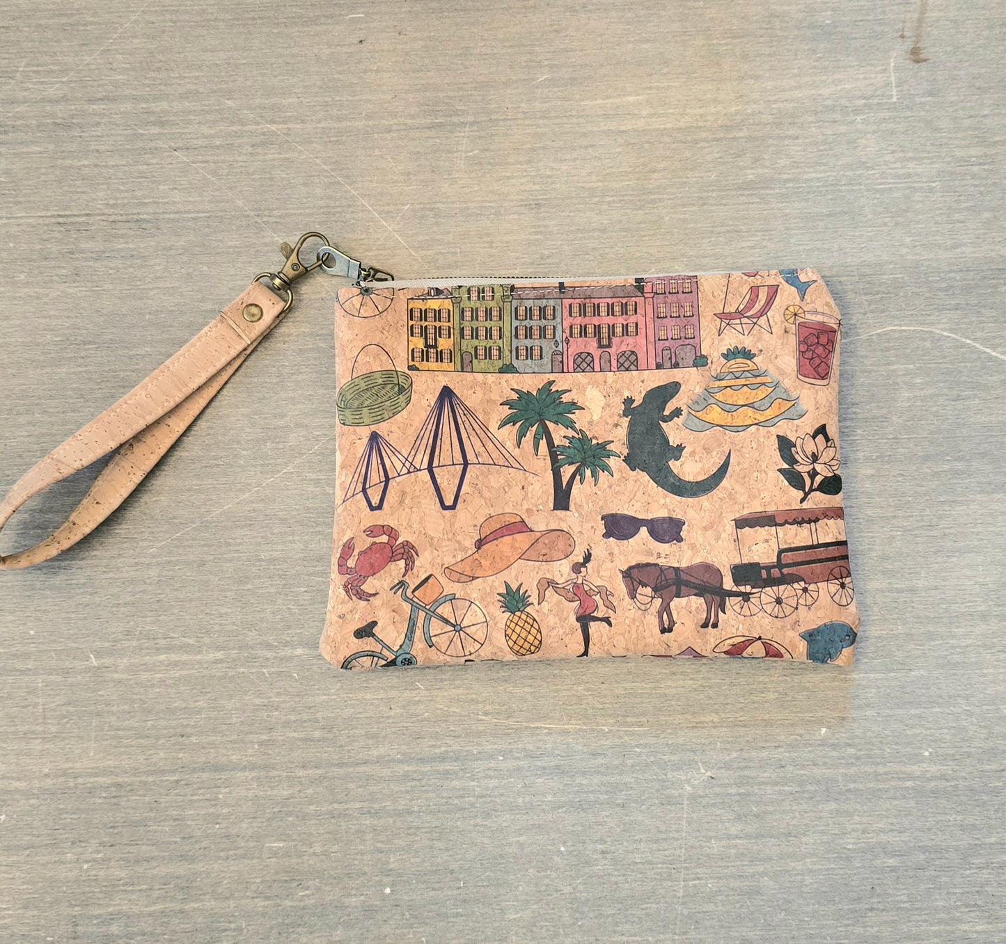 Charleston Wristlet bag