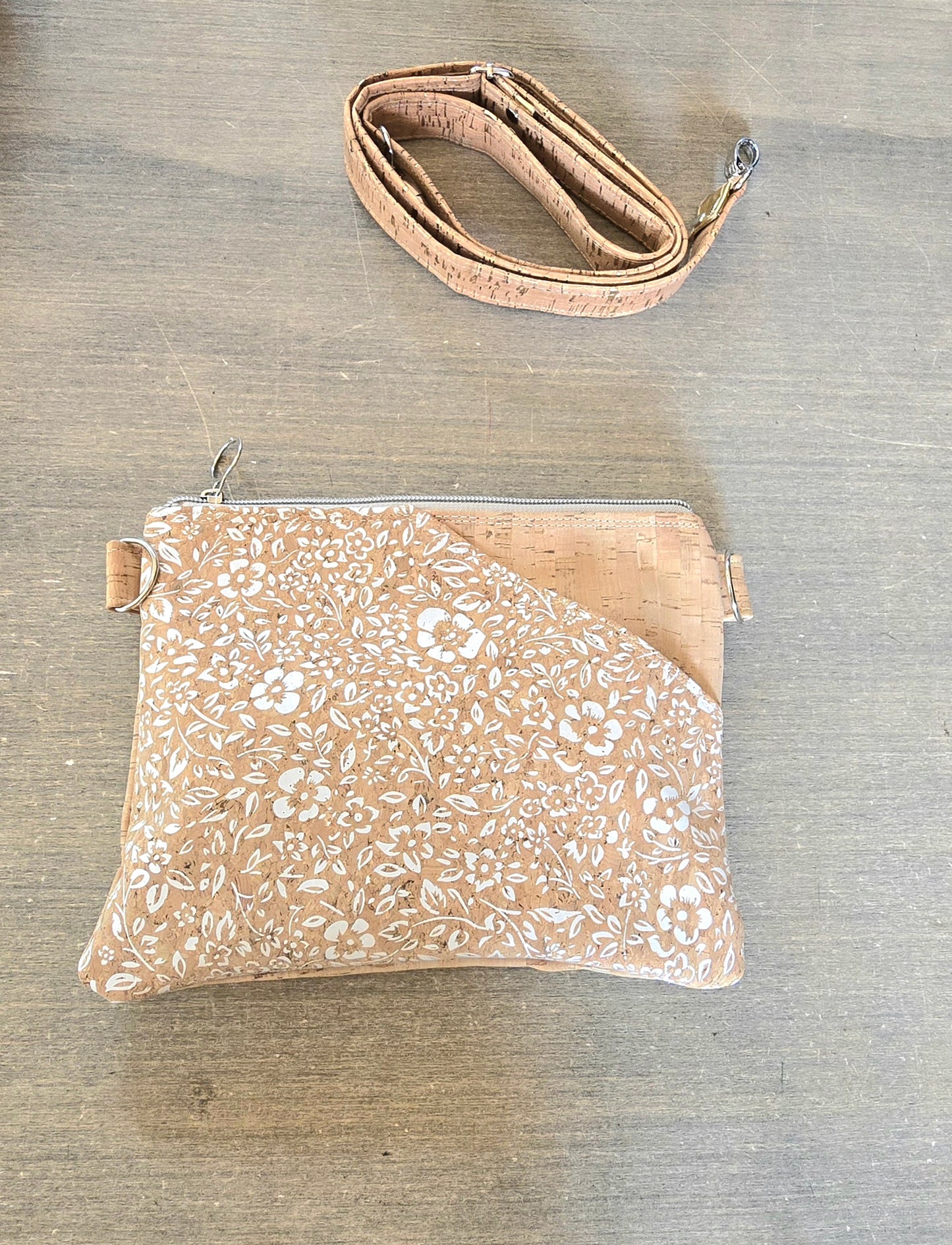 Cork crossbody bag