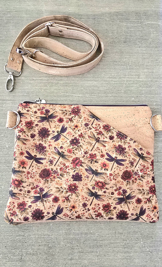 Dragonfly Cork Crossbody