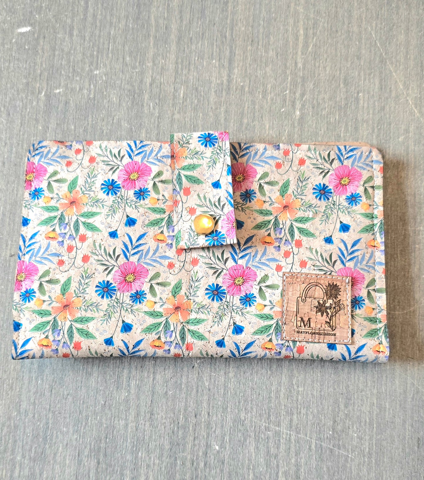 Spring floral wallet
