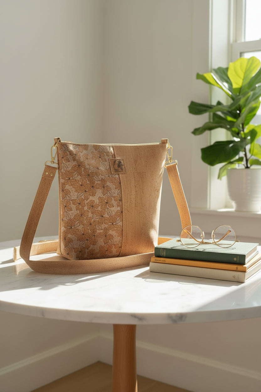 Natural Cork Crossbody /Shoulder  Bag