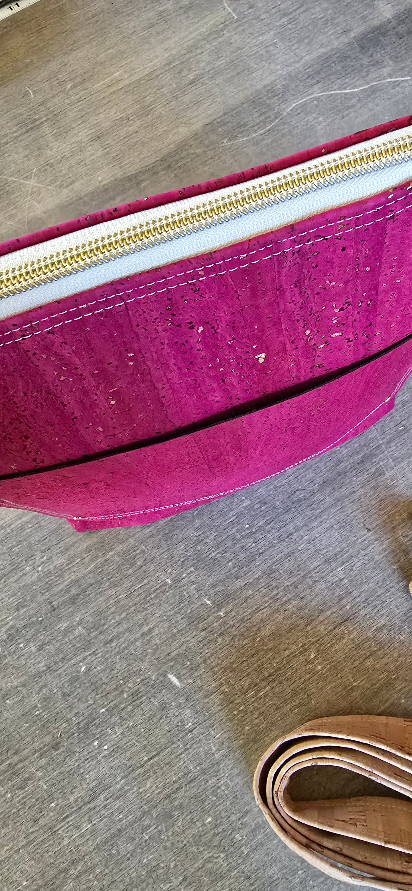 Hot Pink Crossbody Bag