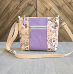 Purple Butterfly Shoulder/Crossbody Bag