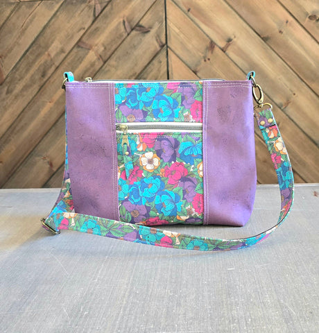 Purpose Floral Shoulder/Crossbody Bag